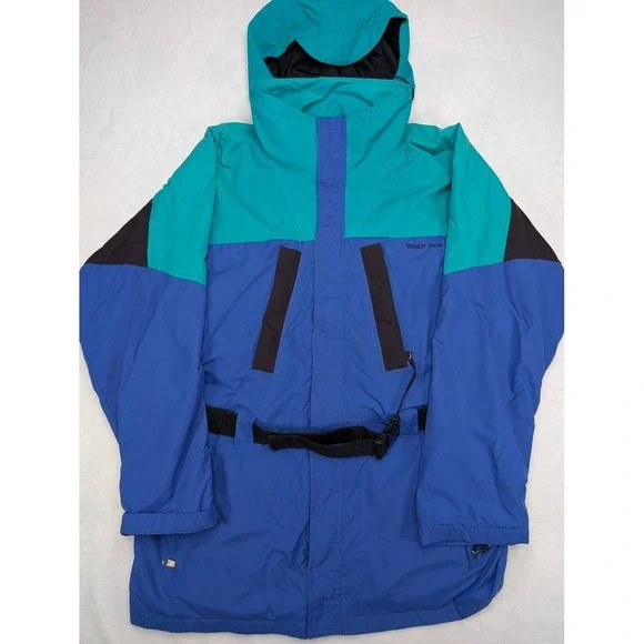 The North Face Vintage‎ Windy Pass Mens L Ultrex Hooded Jacket Waterproof - Picture 2 of 10